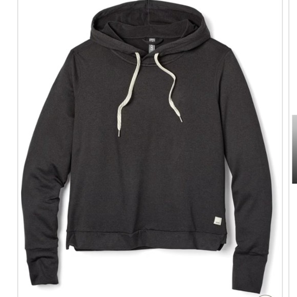 Vuori halo essential hoodie charcoal gray size S - Picture 5 of 10